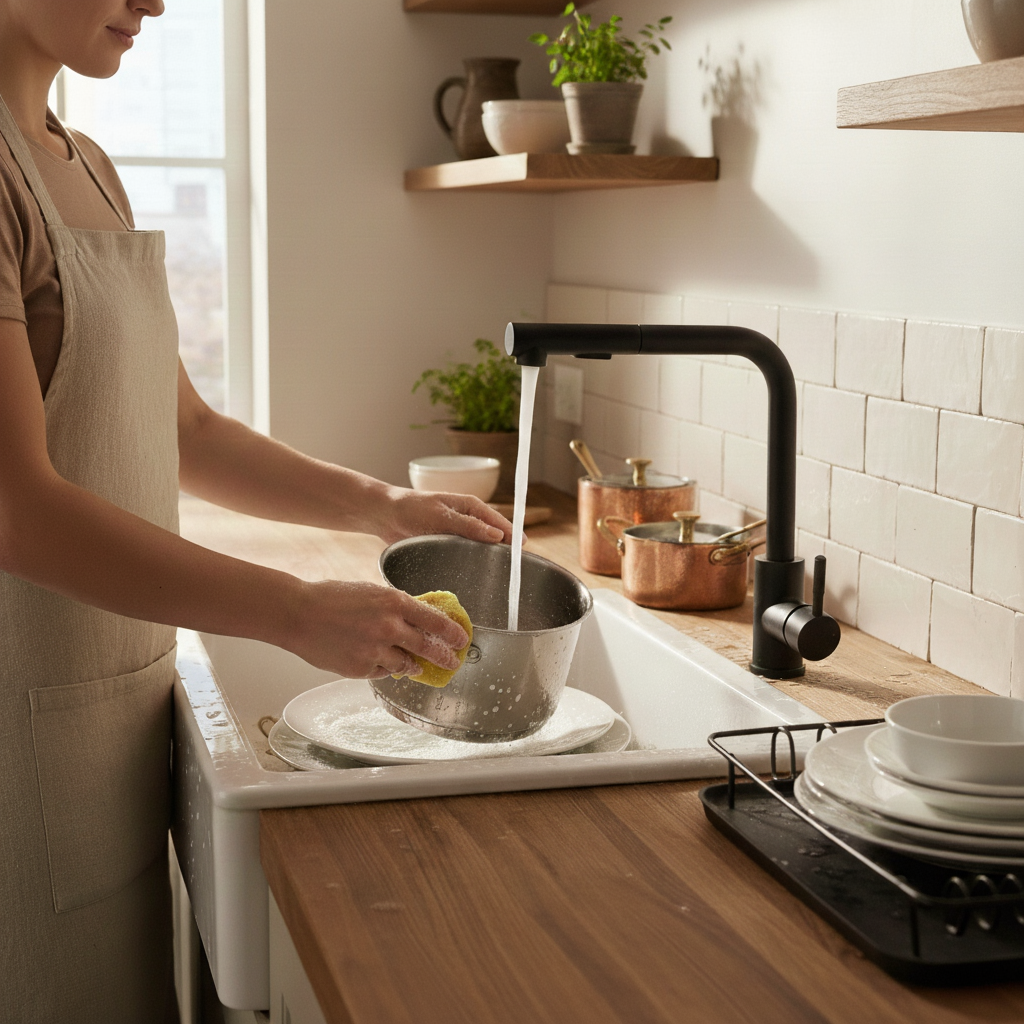 robinet-cuisine-douchette-360-vaisselle