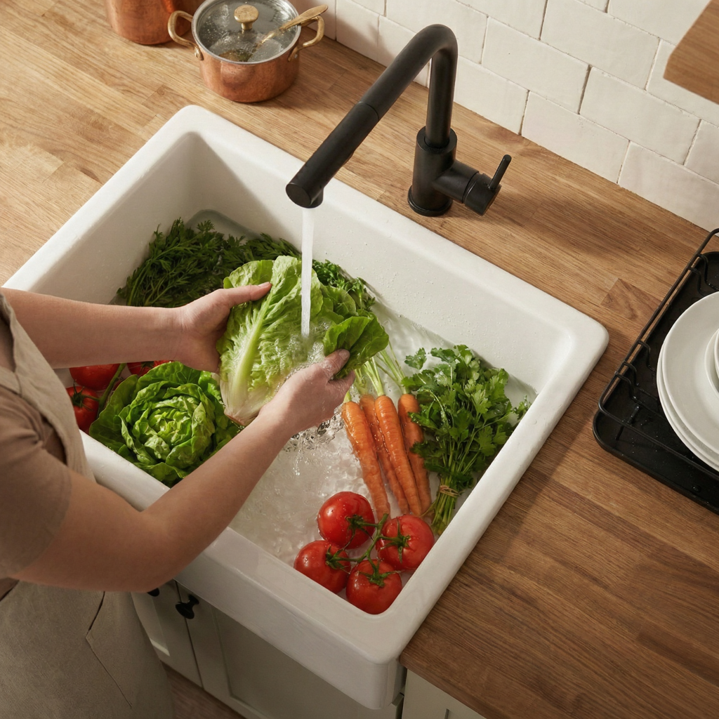 robinet-cuisine-douchette-360-lavage-legume