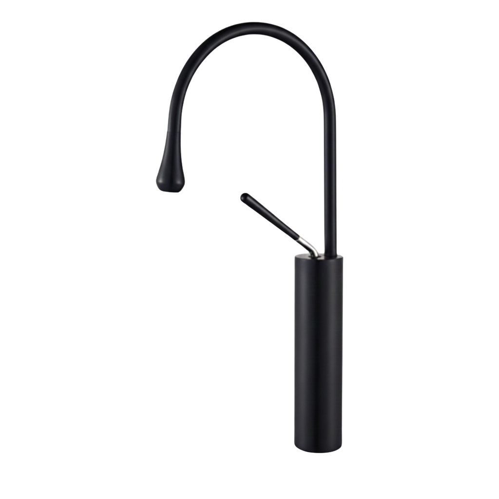 robinet-lavabo-haut-laiton-design-noir