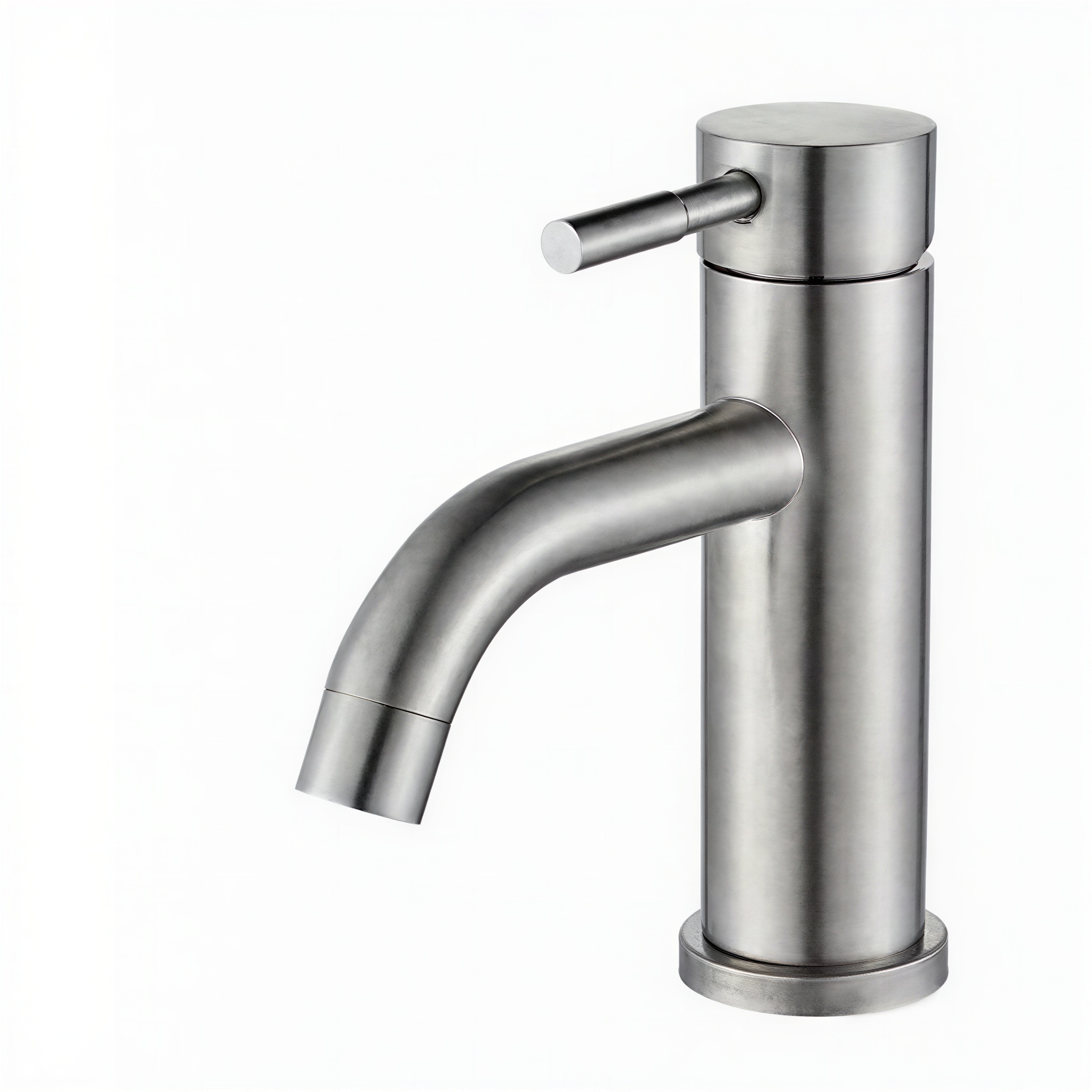 robinet-lavabo-monocommande-acier-inoxydable-design-gris