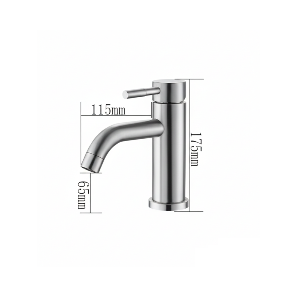 robinet-lavabo-monocommande-acier-inoxydable-design-dimensions