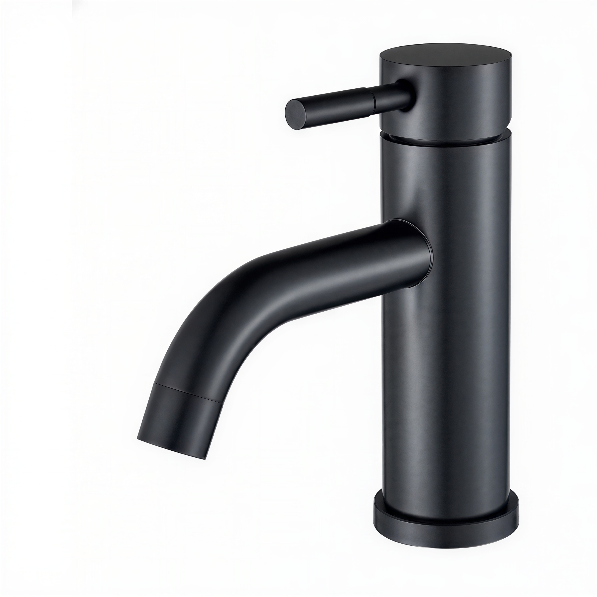 robinet-lavabo-monocommande-acier-inoxydable-design-noir