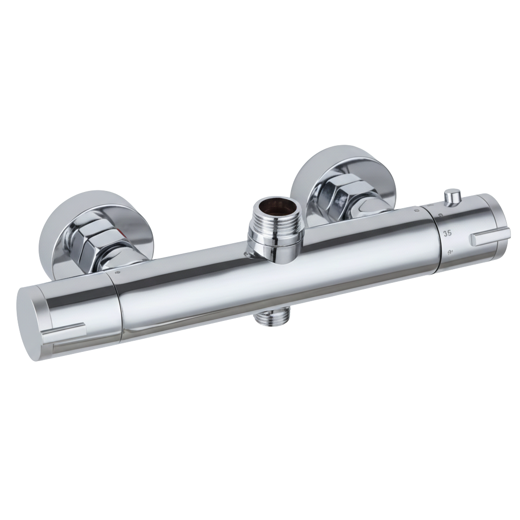 robinet-salle-de-bain-mural-douche-bain-chrome